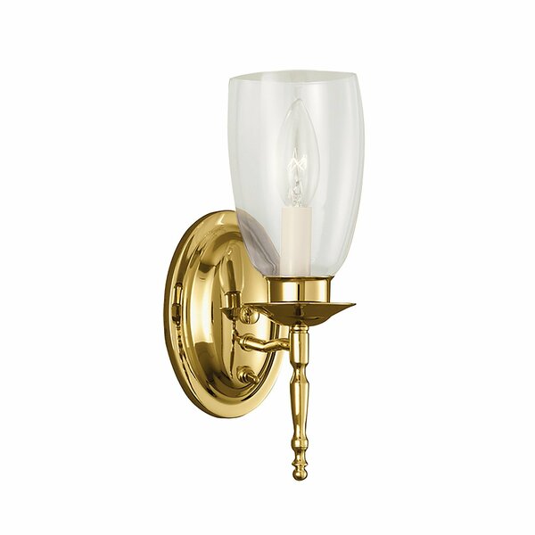 Norwell Legacy Indoor Wall Sconce - Polished Brass 3306-PB